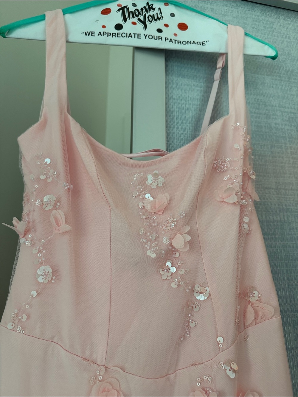 Oh Polly Pink Embellished Maxi Dress - Picture 6 of 12